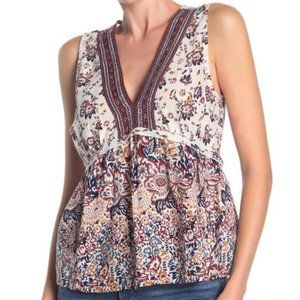 NWT Lucky Brand Romantic Sleeveless top